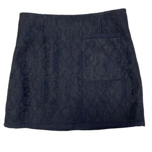 Topshop Skirt NWT Black Lace Mini Size 6